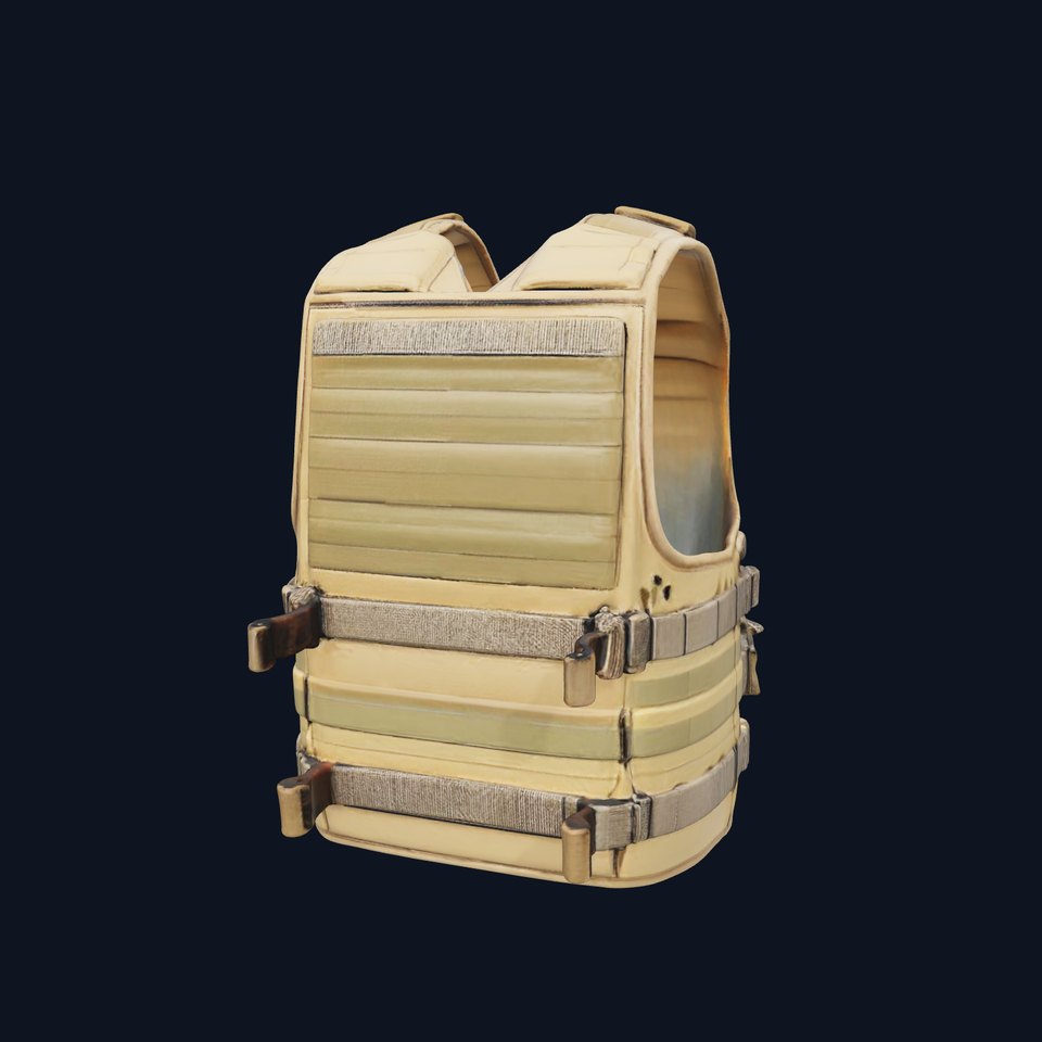 Tactical Vest D Model Pack